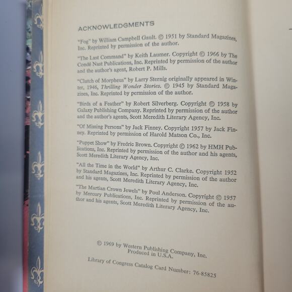 4 Vintage Science Fiction/Fantasy Whitman Books Way Out/Invaders/Land of Giants+ - Picture 9 of 9